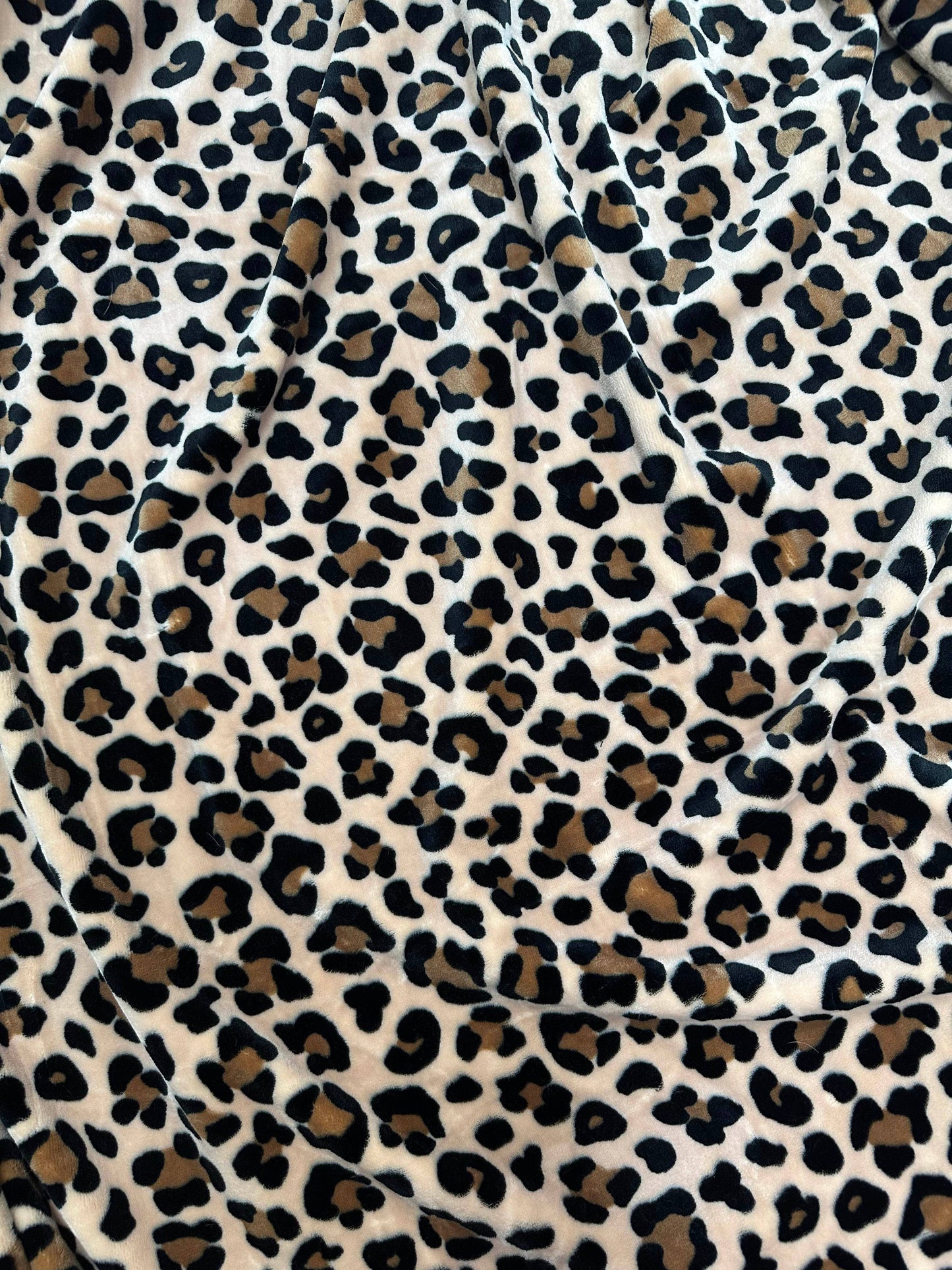 LEOPARD PRINT KING SIZE SUPER SOFT PLUSH FLANNEL BLANKET