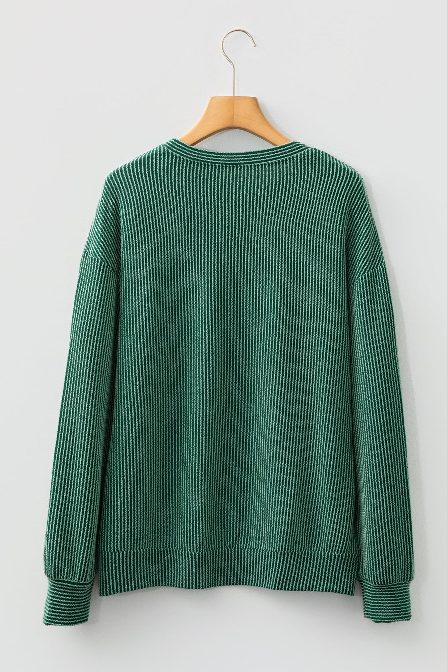 Ximena Letter Graphic Loose Long Sleeve Top