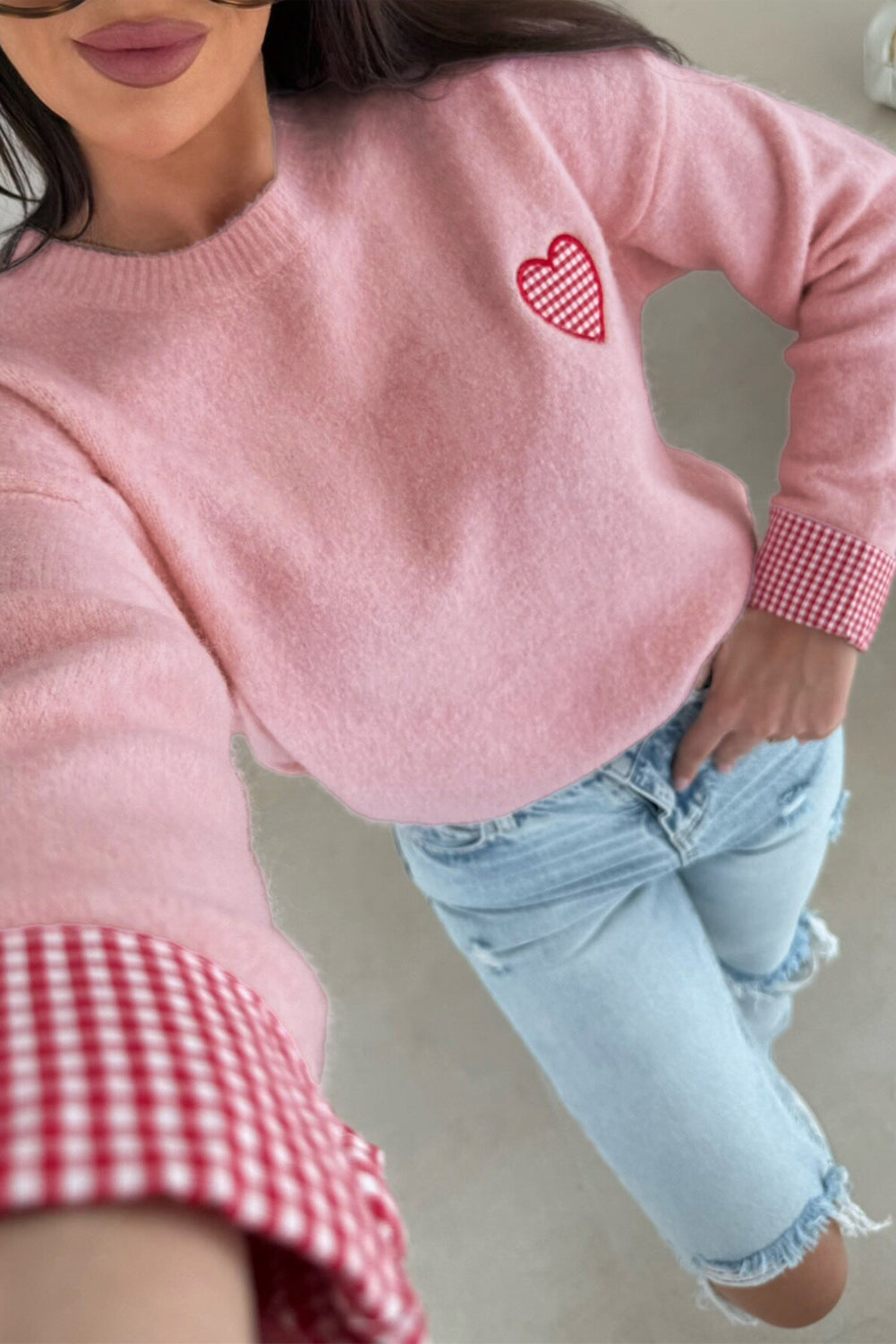 Goldie Cuffed Drop Shoulder Sweater