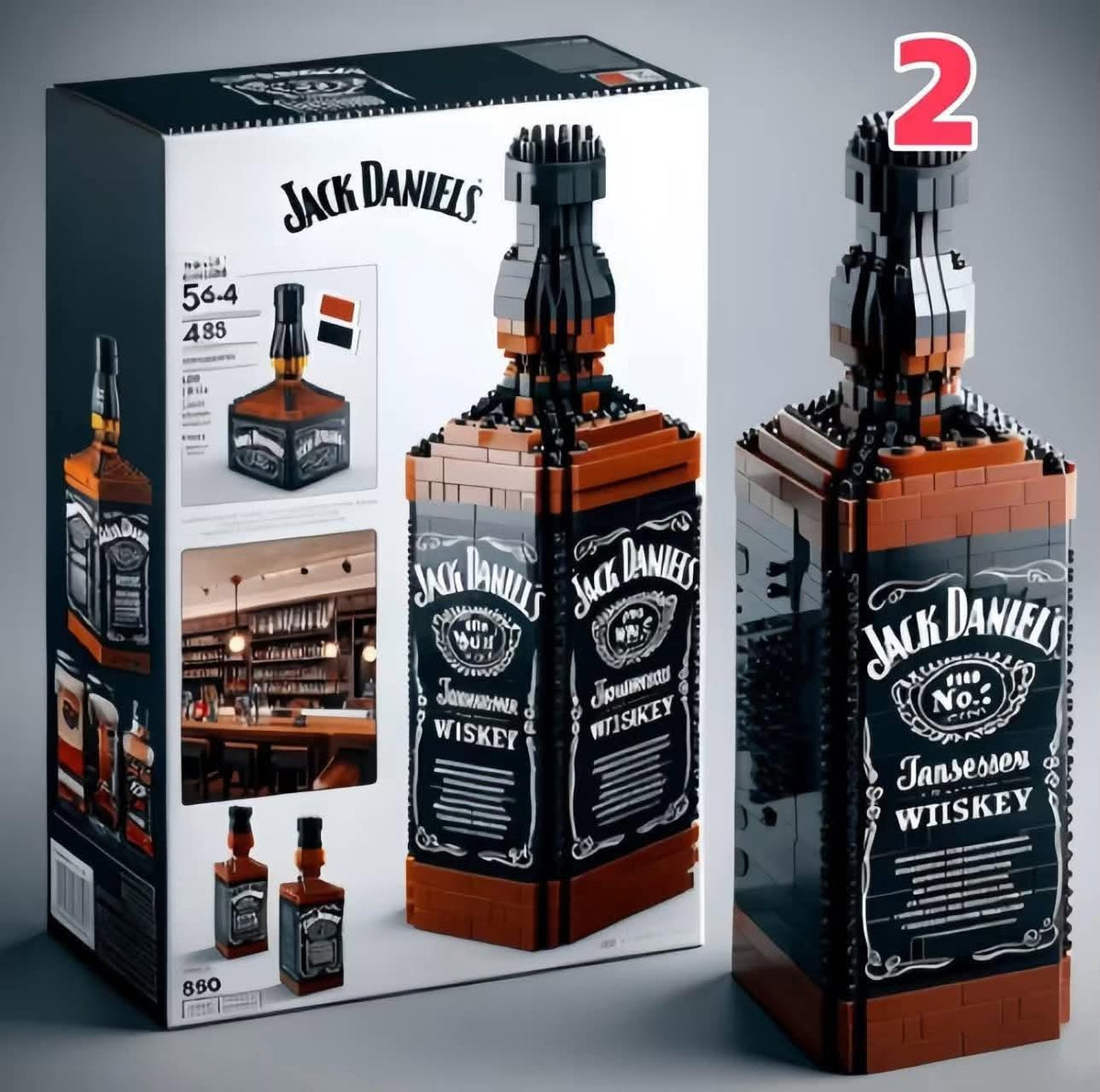 DO-IT-YOUSELF MODELS OF BOTTLES | READY TO SHIP