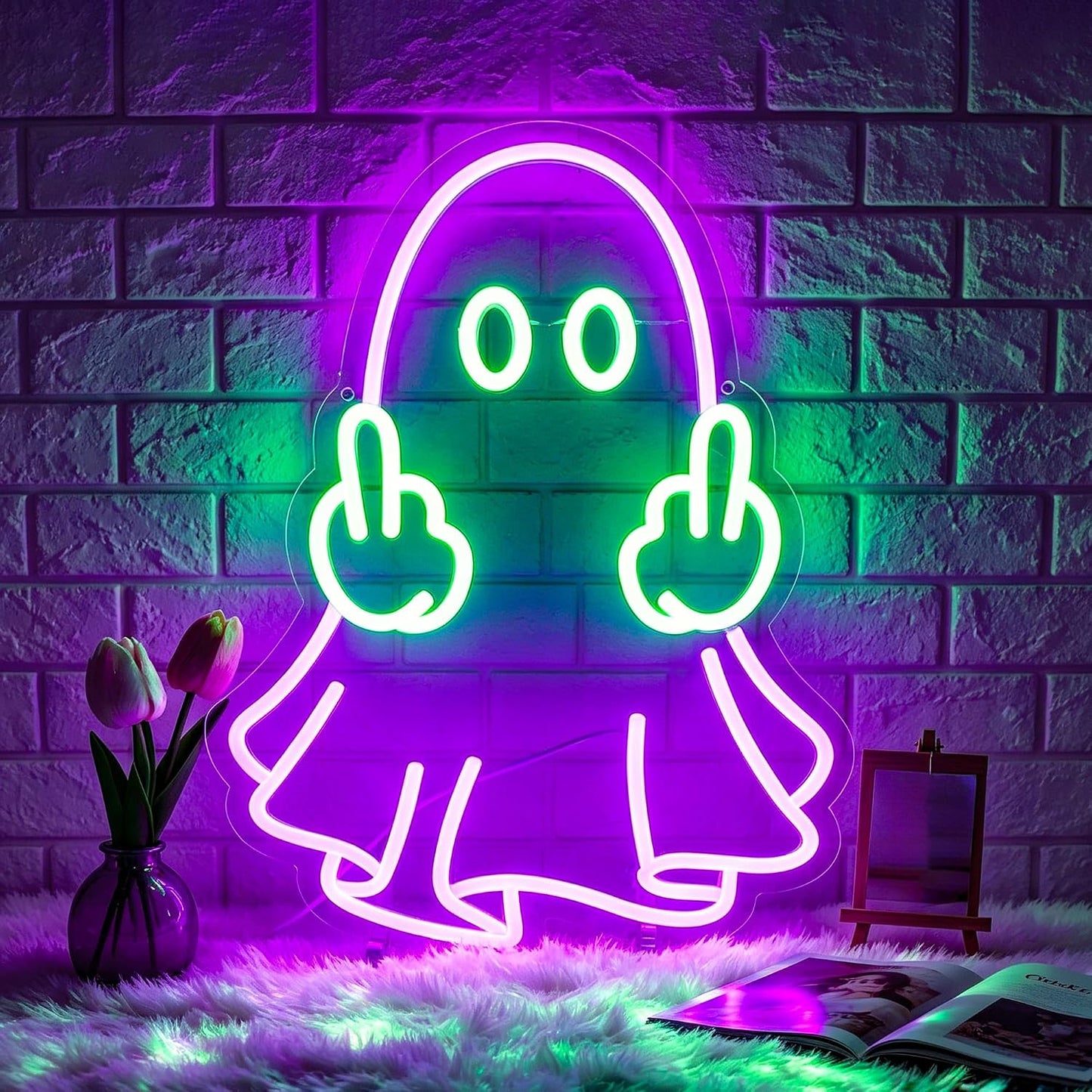 GREAT HALLOWEEN THEMED LED NEON SIGN - TELLING IT LIKE IT IS!