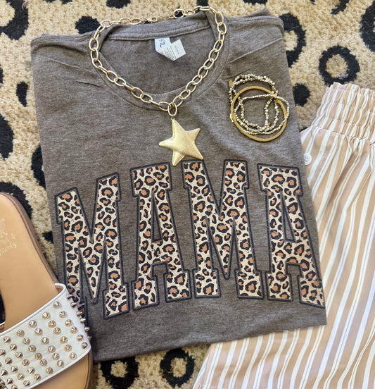 Mama Leopard Tee