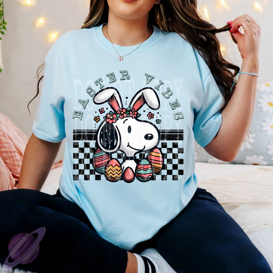 EASTER VIBES DOG TEE