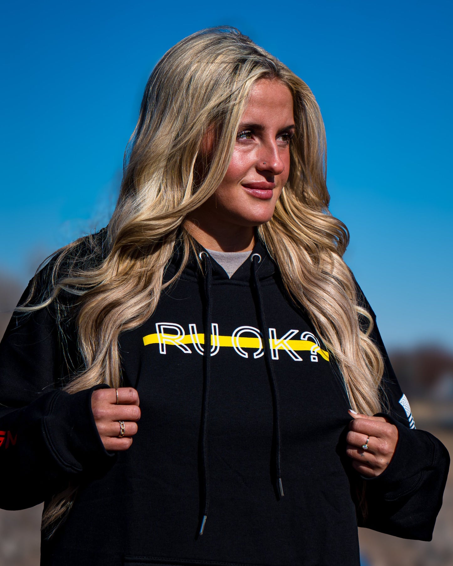 Stigma Breaking Hoodie - Gold Line