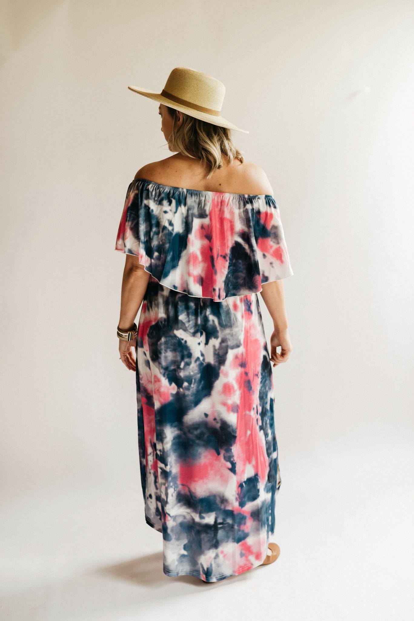 OFF THE SHOULDER MAXI DRESSES