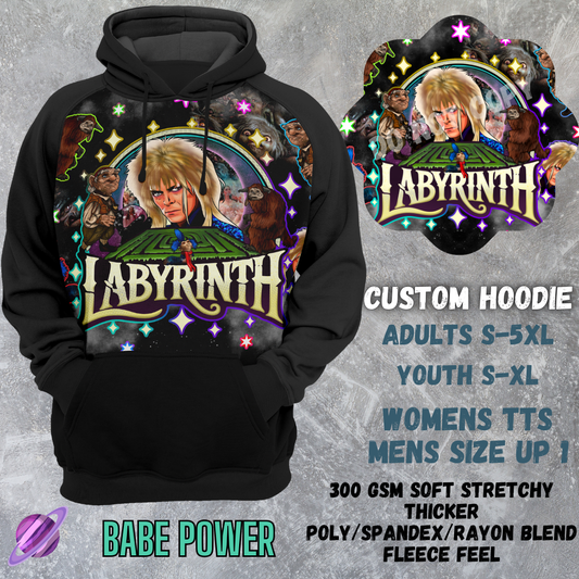 BABE POWER - CUSTOM HOODIE RUN PREORDER CLOSING 3/6