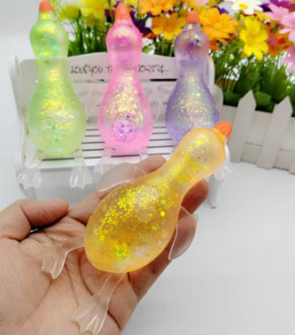 Glitter Duck Squishy *Pre Order* April 20-24 Shipment