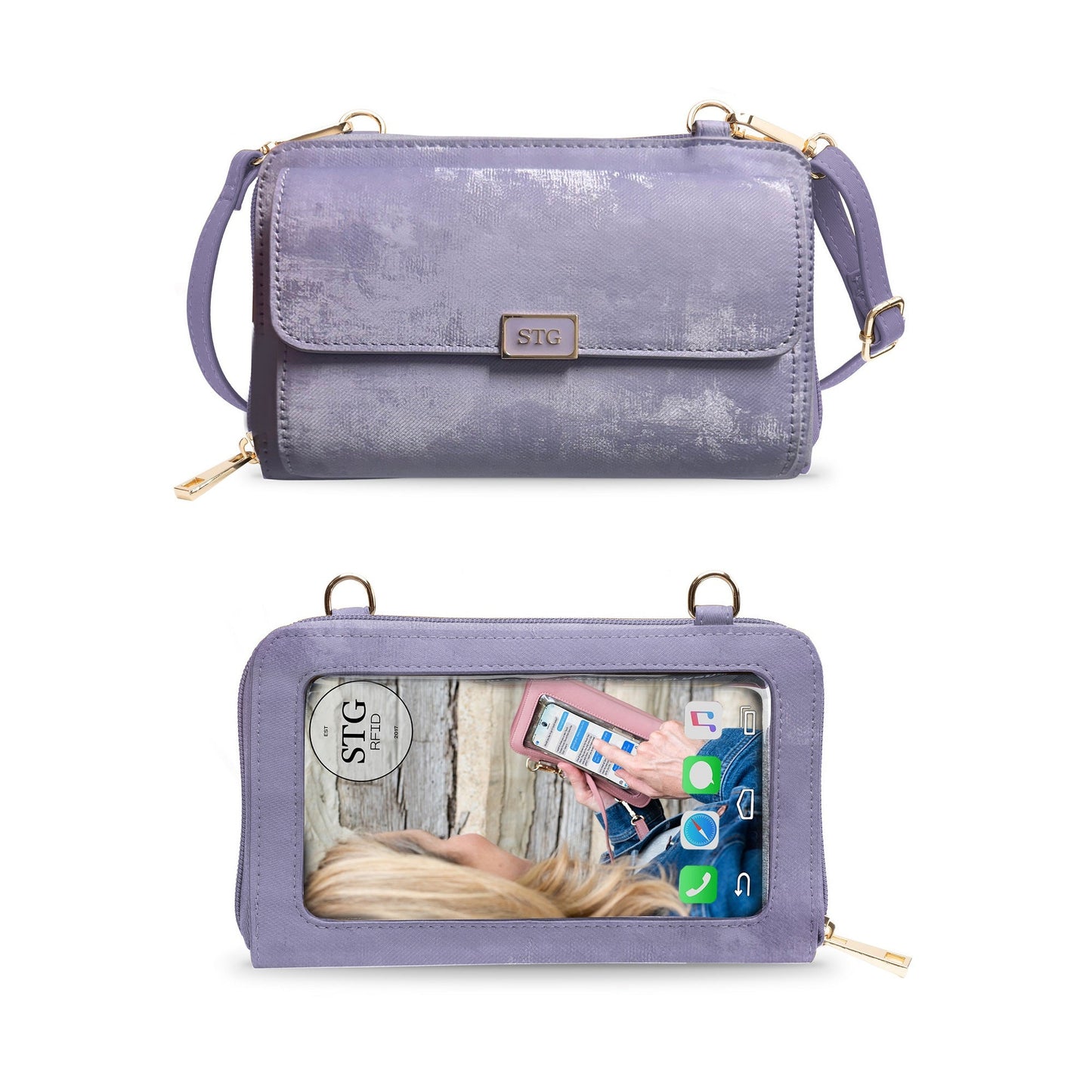 Captiva RFID Touch Screen Purse