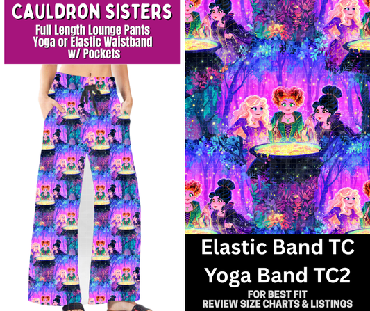 Cauldron Sisters Full Length Lounge Pants