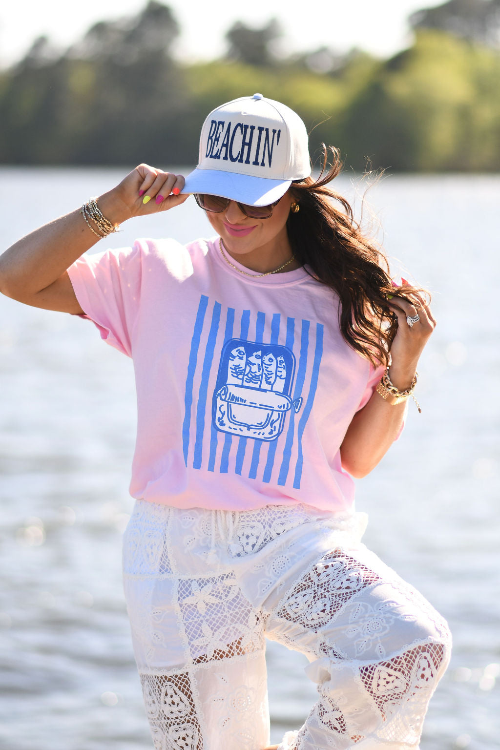 Sardines Striped Tee