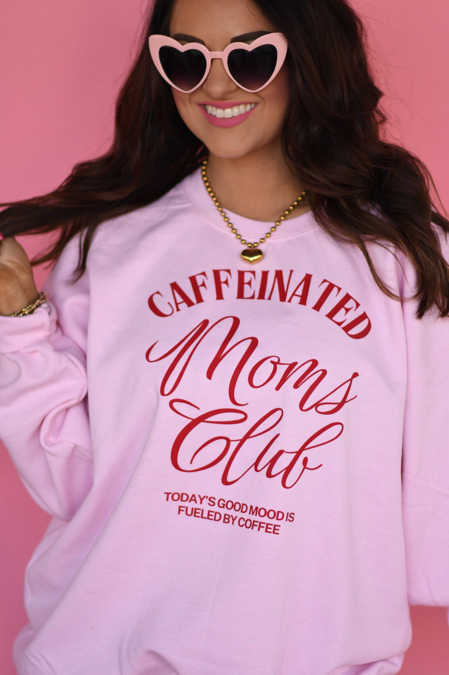 Caffeinated Moms Club Sweatshirt