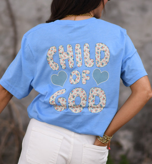 Child Of God Floral Tee