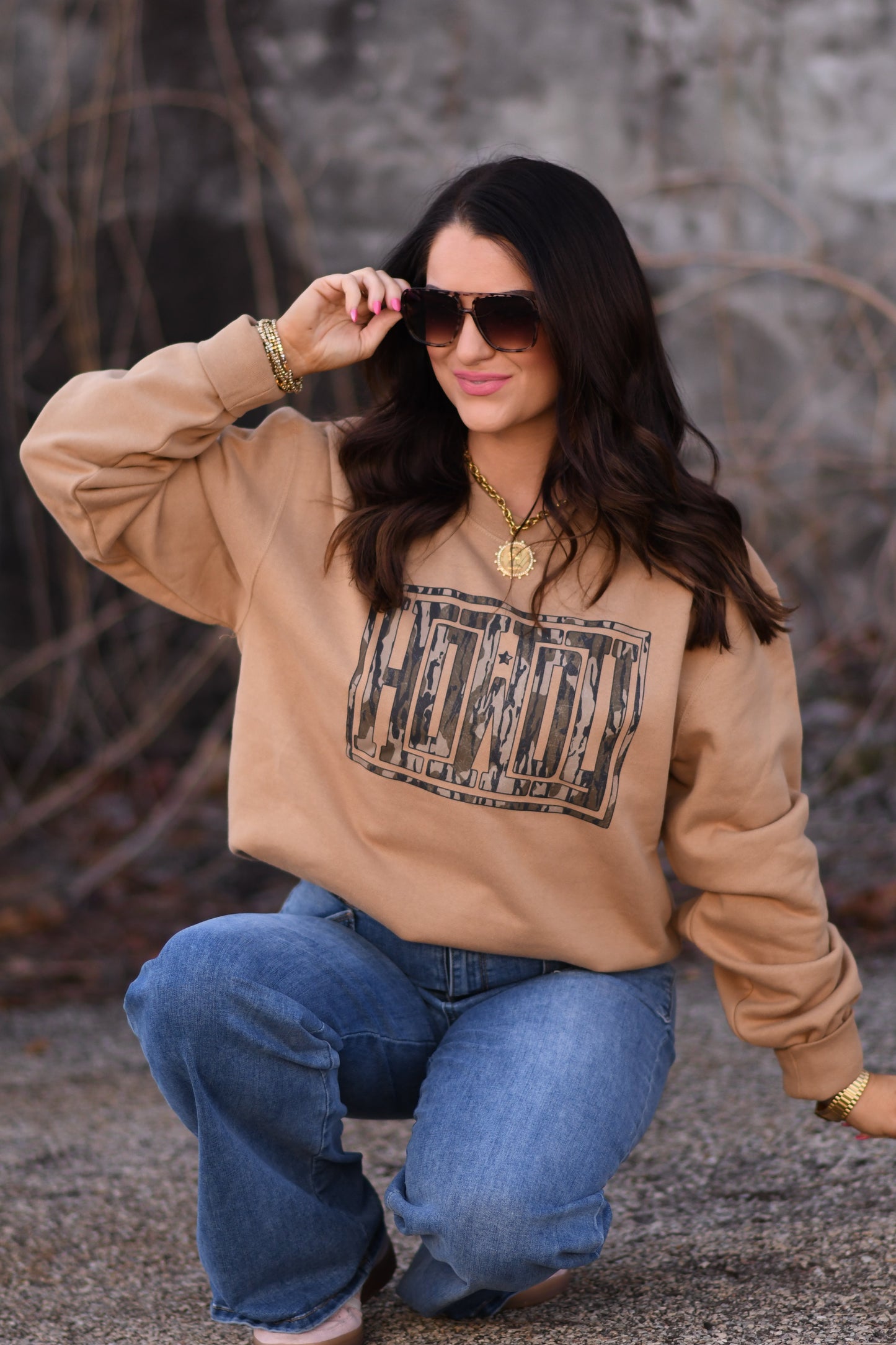 Howdy Camo Sweatshirt