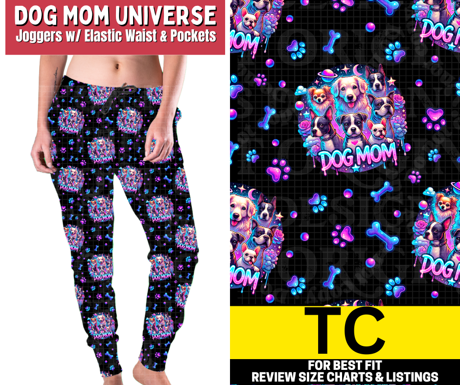 Dog Mom Universe Fleece Joggers