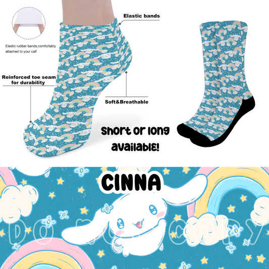 CINNA - CUSTOM PRINTED SOCKS ROUND 2