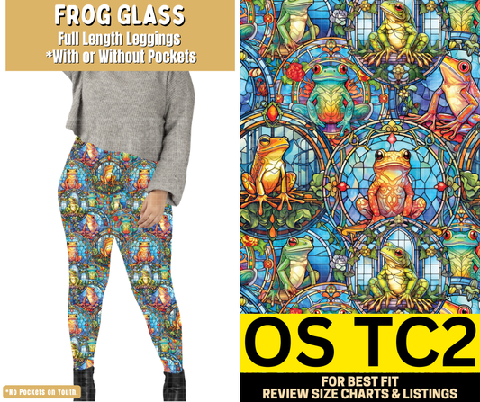 Frog Glass Full Length Leggings w/ Pockets