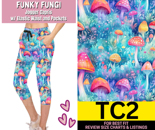 Funky Fungi Jogger Capri