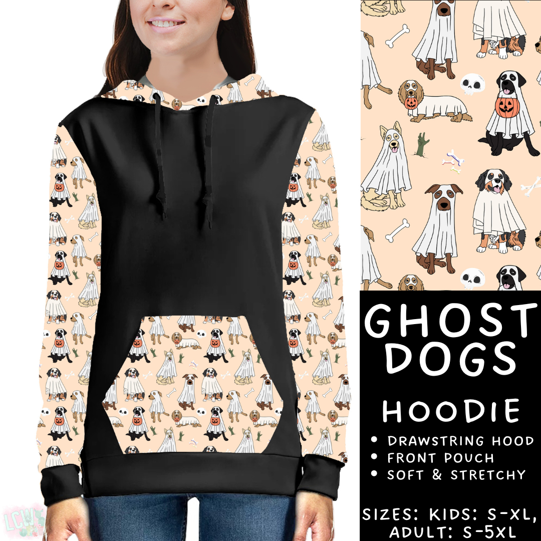Ready To Ship - Ghost Dogs Hoodie - Medium