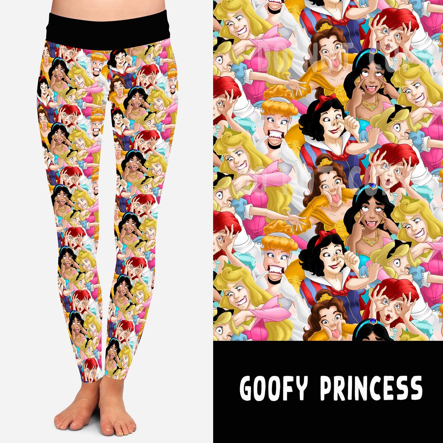 BATCH 59-GOOFY PRINCESS LEGGINGS/JOGGERS