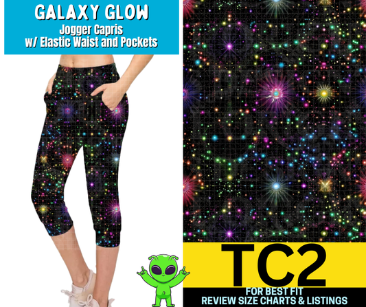 Galaxy Glow Jogger Capri