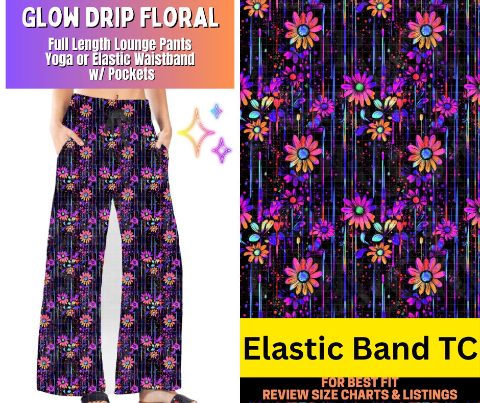 Glow Drip Full Length Lounge Pants