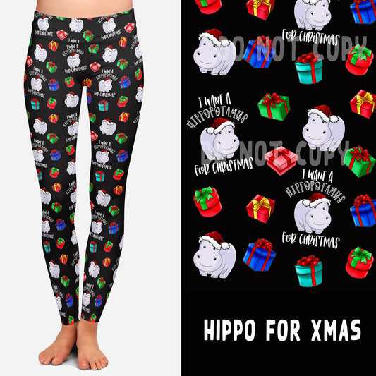 BATCH 59-HIPPO FOR XMAS LEGGINGS/JOGGERS