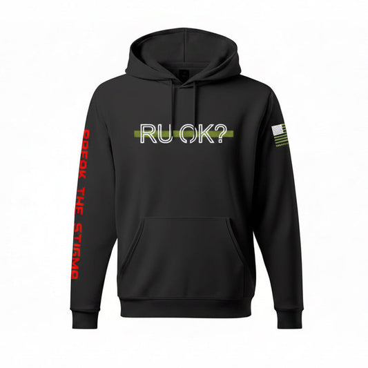 Stigma Breaking Hoodie- Green Line