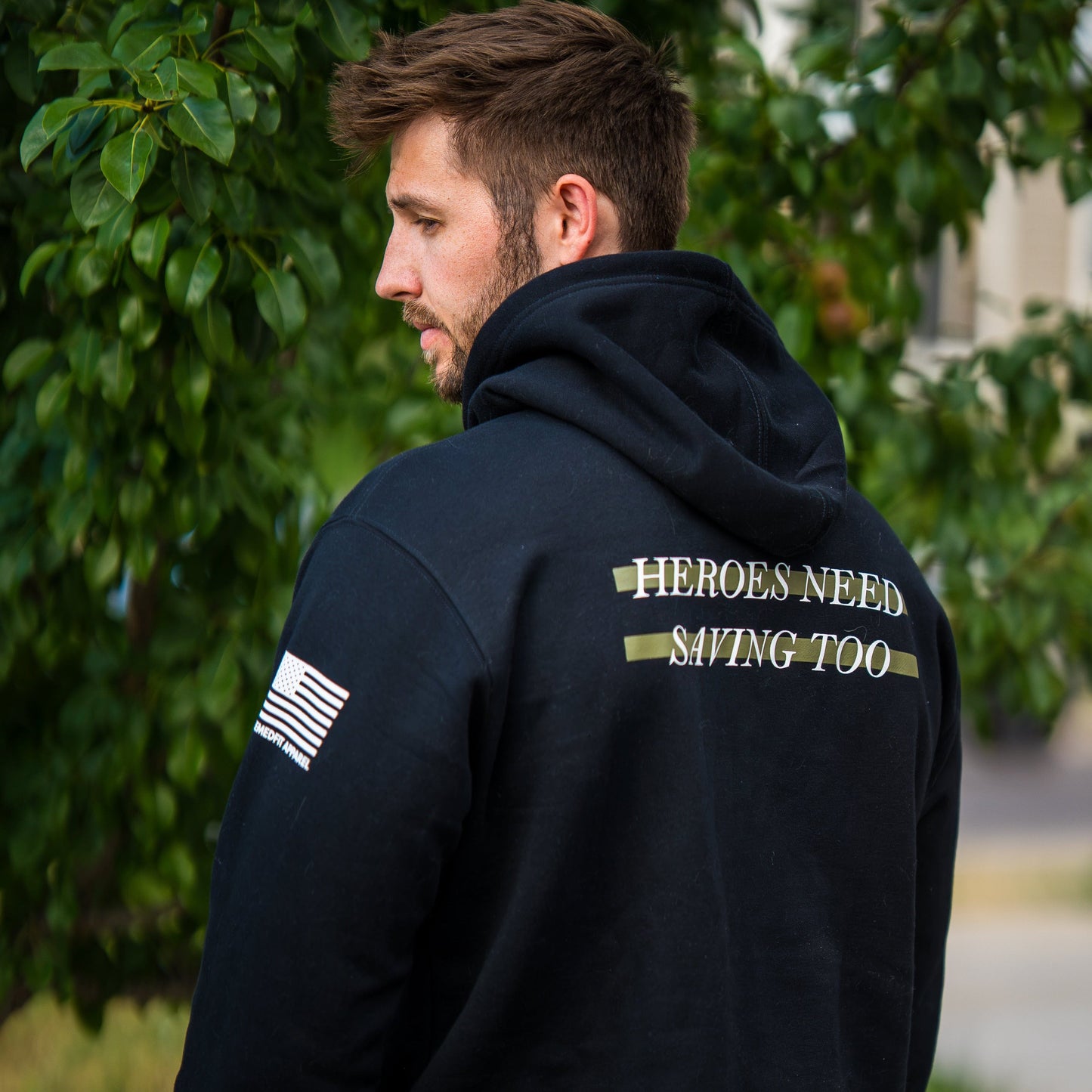 Stigma Breaking Hoodie- Green Line