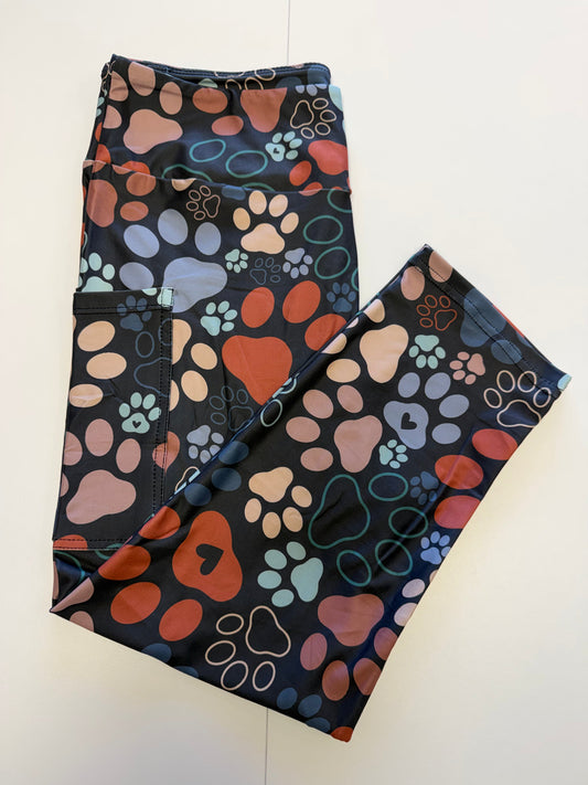 Natural Paws Capri w/ Pockets