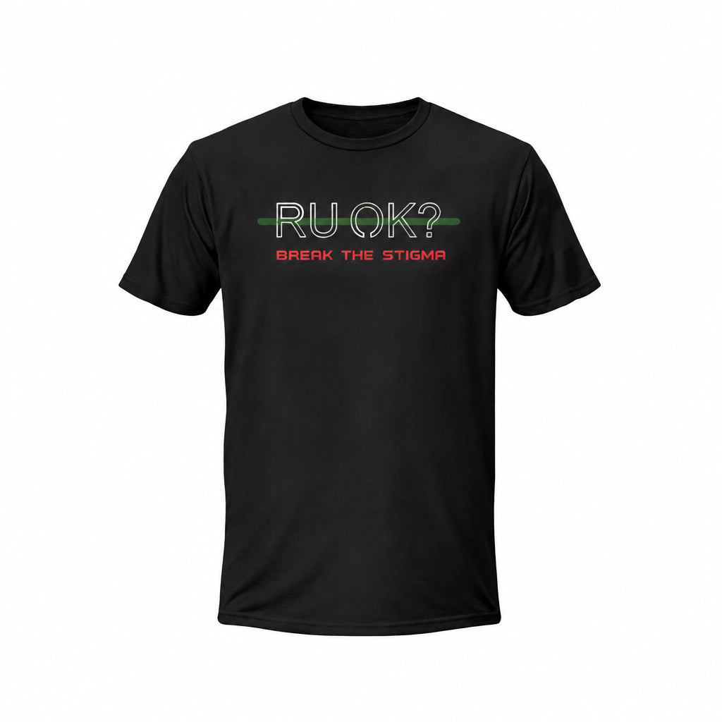 Stigma Breaking Unisex Tee- Green Line