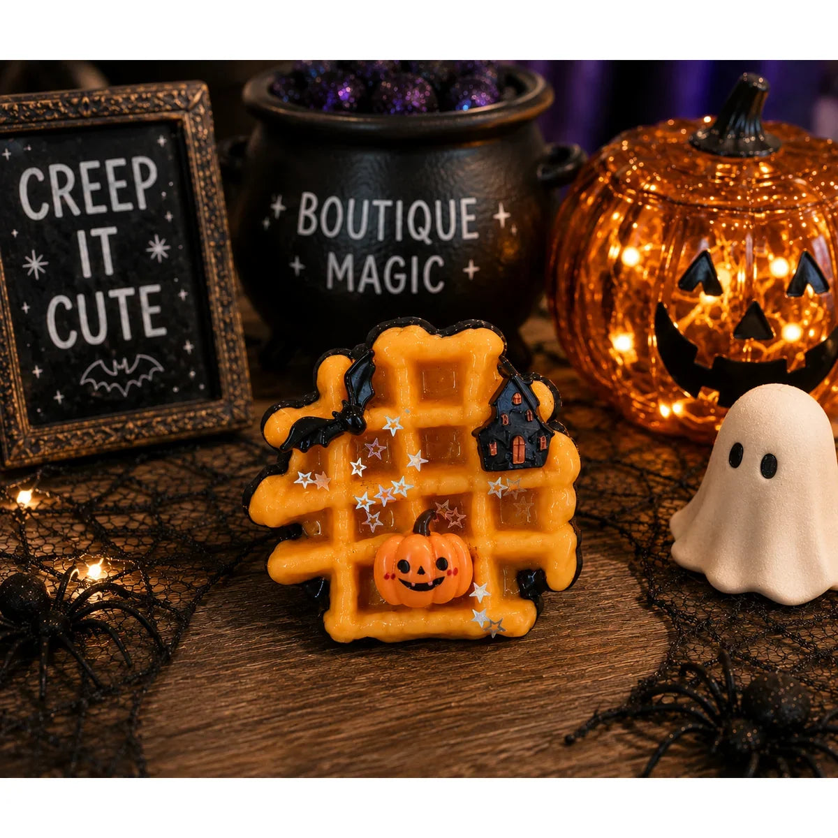 HALLOWEEN SQUISHES - WICKED BUTTER STICKS, SPOOKY WAFFLES AND CREEPY PAW PRINTS