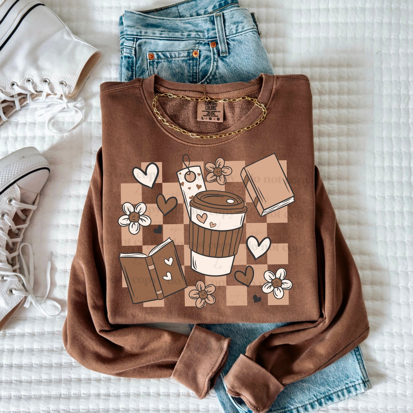 NEUTRAL COFFEE SWEATSHIRT