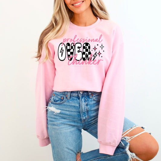 PROFESSIONAL OVERTHINKER SWEATSHIRT