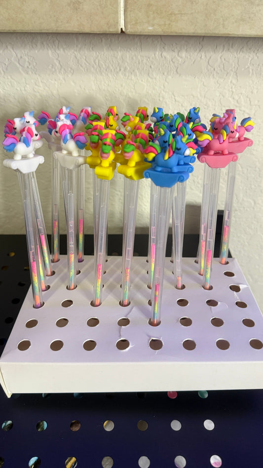UNICORN PEN - COLORED INK - FINAL SALE