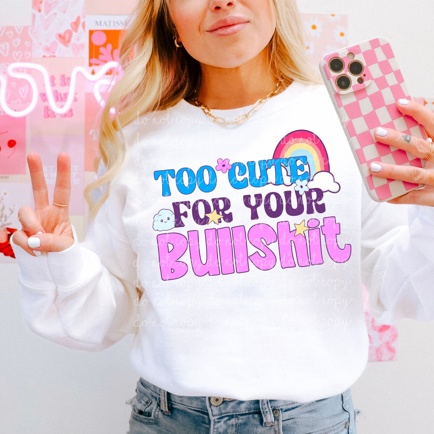 TOO CUTE TEE