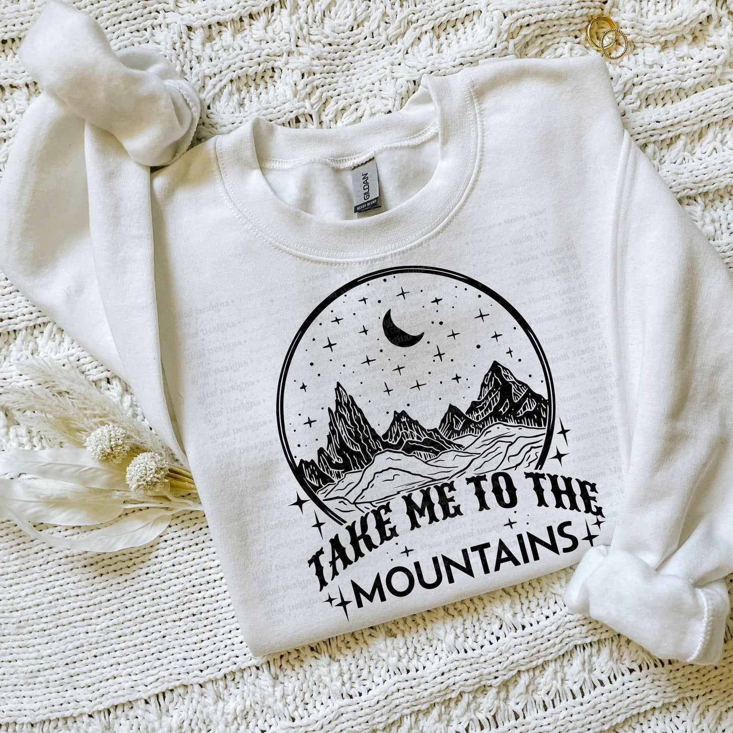 TAKE ME TO THE MOUNTAINS SWEATSHIRT