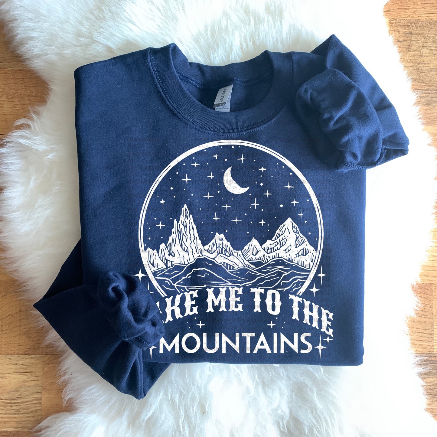 TAKE ME TO THE MOUNTAINS SWEATSHIRT