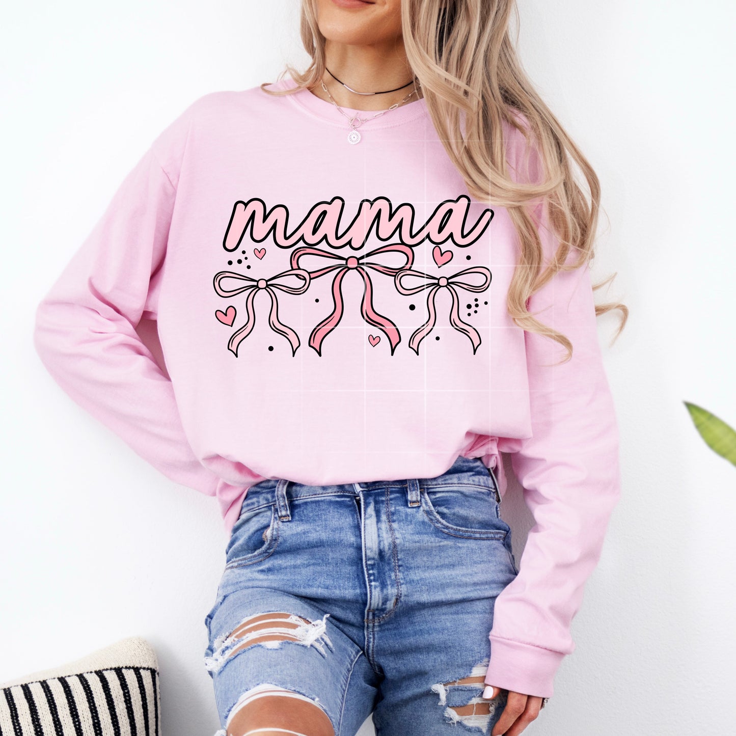 MAMA BOW SWEATSHIRT