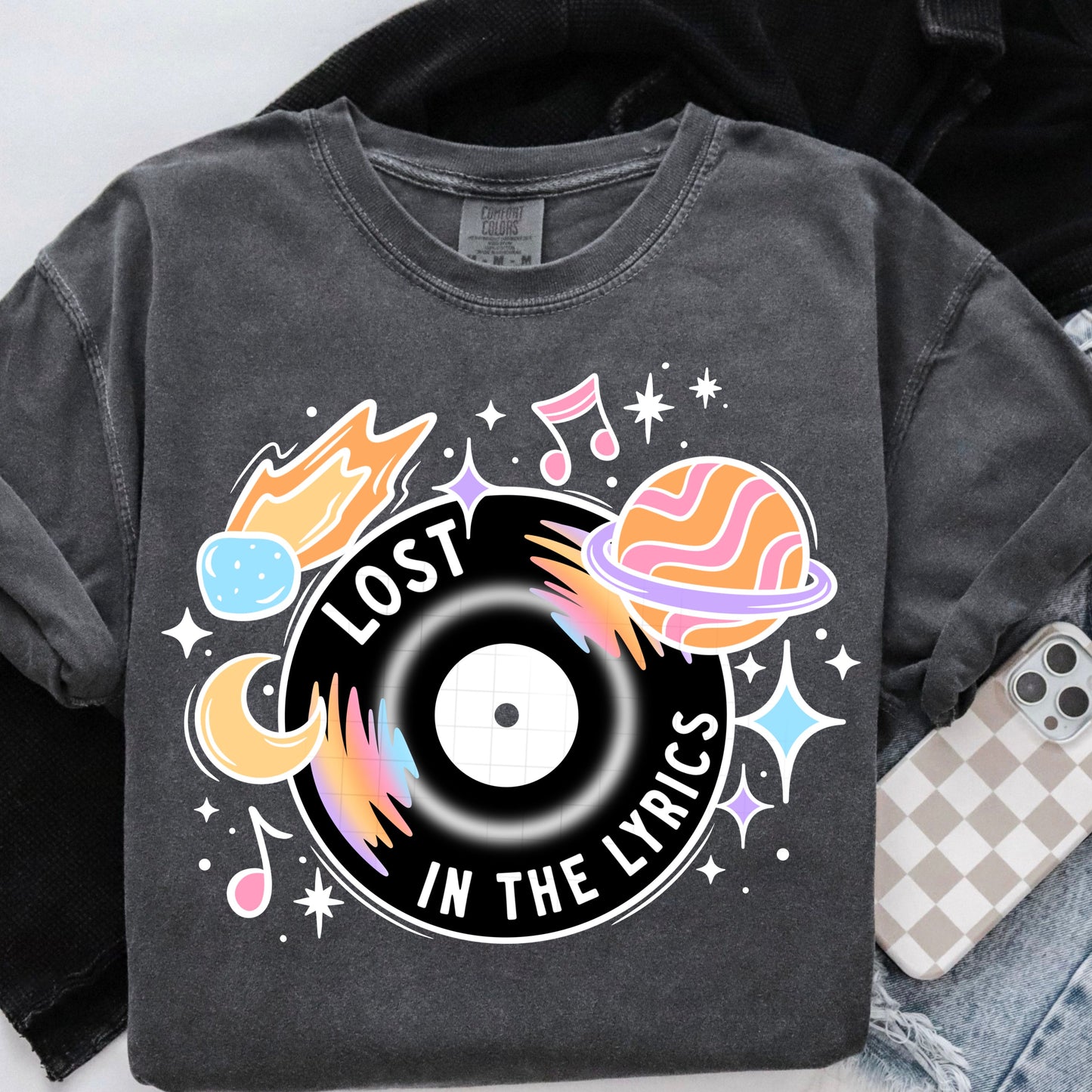 LOST IN THE LYRICS TEE