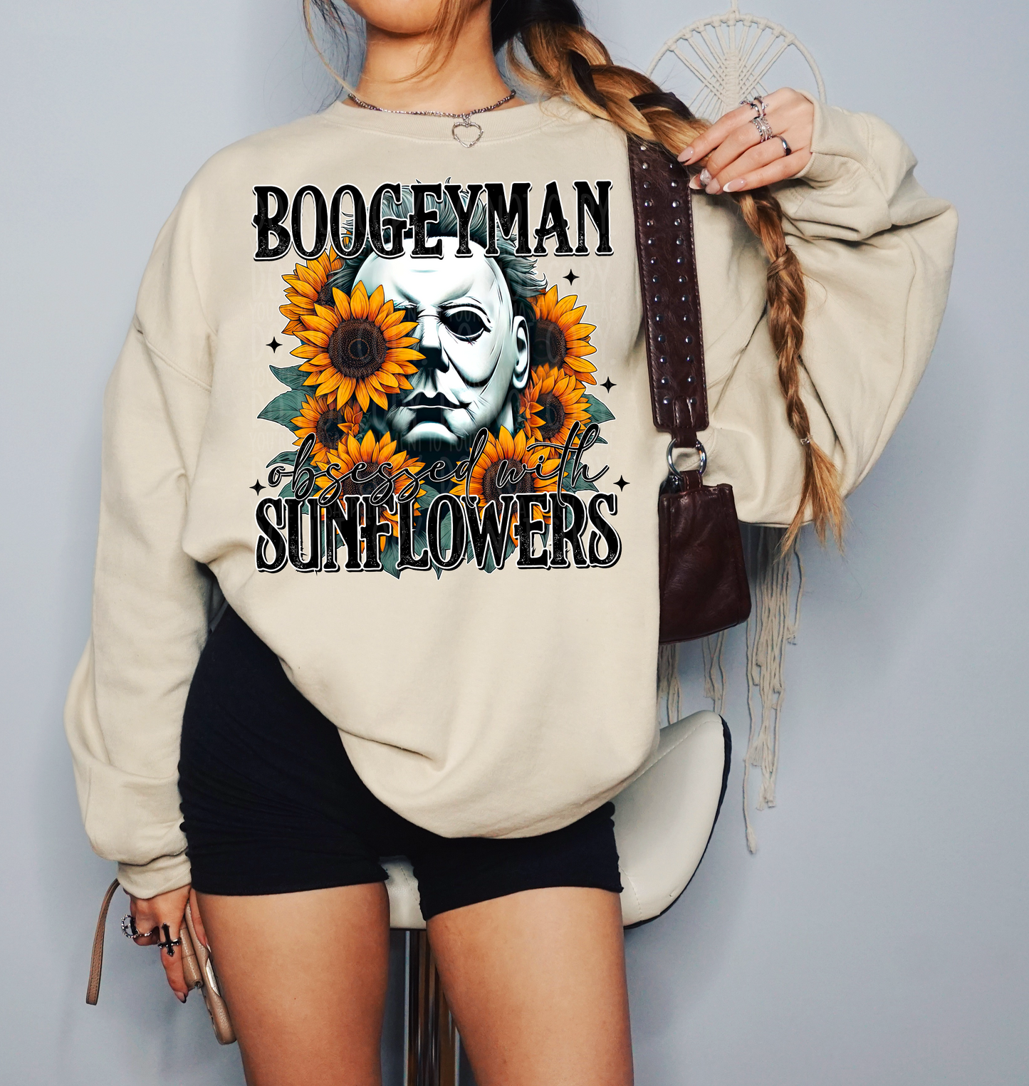 BOOGEYMAN SUNFLOWERS SWEATSHIRT