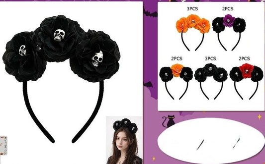 DAY OF THE DEAD HEAD BAND - Día de Muertos!