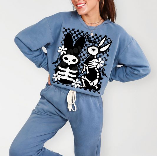 SKELE BUNNY SWEATSHIRT