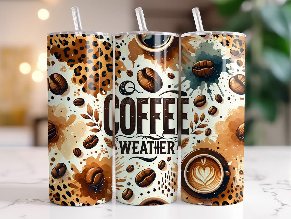 FALL THEMED 20 OZ TUMBLERS - BRAND NEW