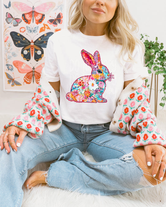 PAINTED BUNNY TEE