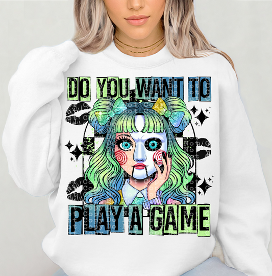 PLAY A GAME SWEATSHIRT