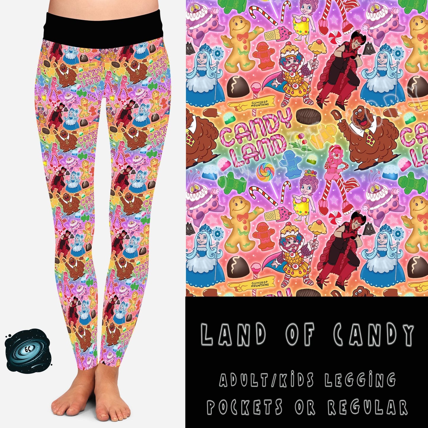 BATCH 65- LAND OF CANDY LEGGINGS/CAPRI/JOGGERS