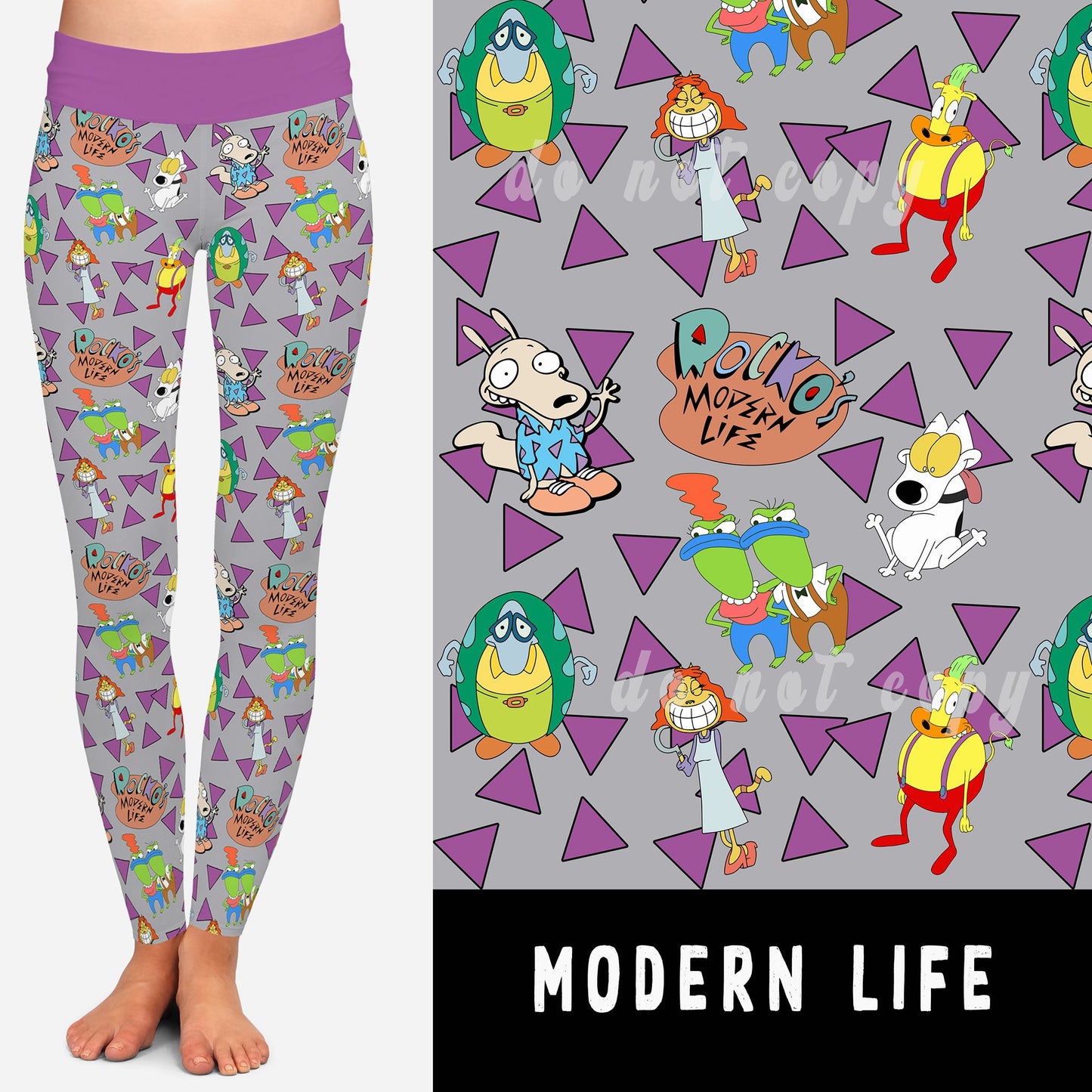 90'S TOON RUN- MODERN LIFE LEGGINGS/JOGGERS