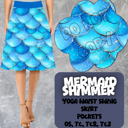 MERMAID SHIMMER - SWING SKIRTS RUN 6 - PREORDER CLOSING 3/13