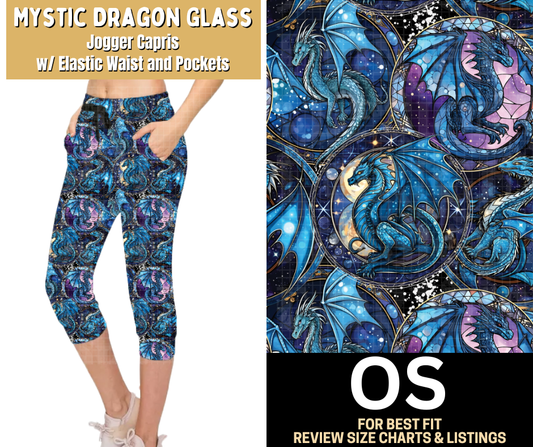 Mystic Dragon Glass Jogger Capri