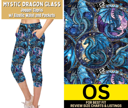 Mystic Dragon Glass Jogger Capri